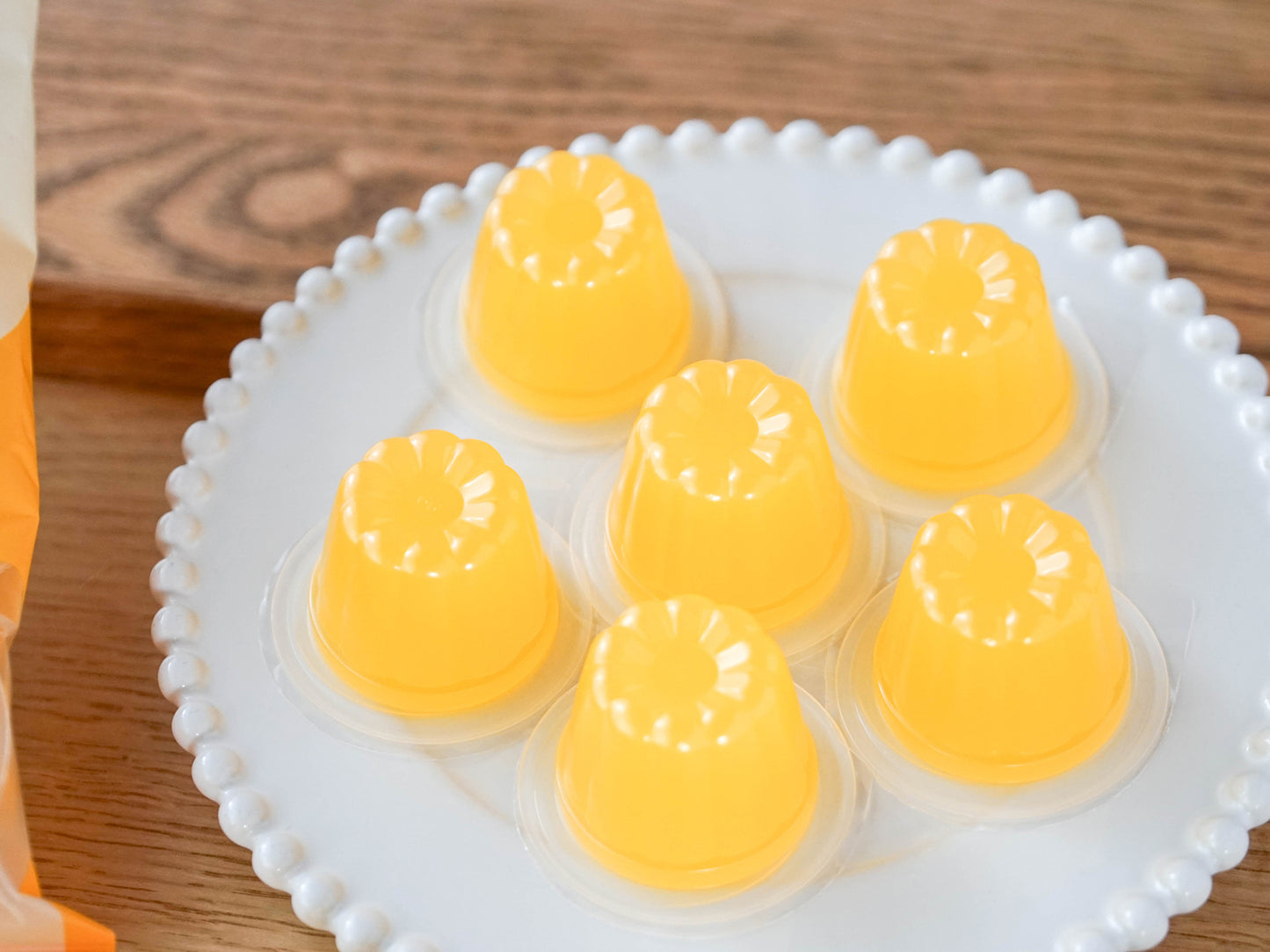 旬楽膳 増粘多糖類を使わず作ったみかんゼリー