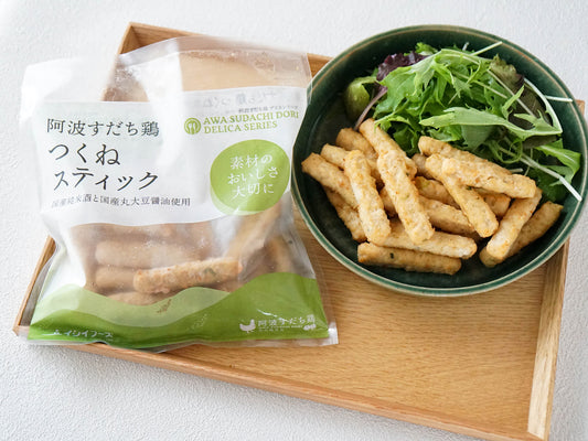【冷凍】すだち鶏つくねスティック