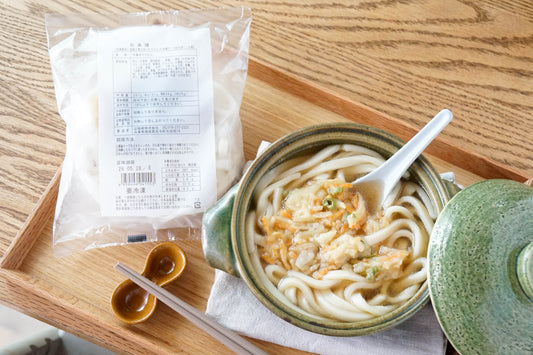 【冷凍】旬楽膳 国産小麦で作ったうどん(かきあげ・つゆ付き)