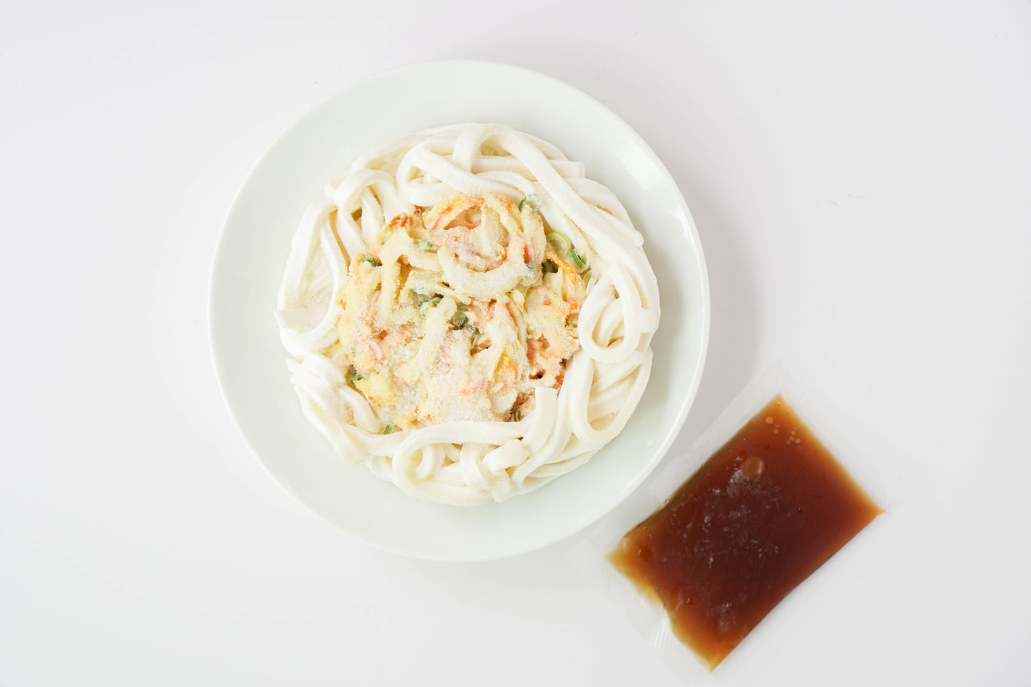 【冷凍】旬楽膳 国産小麦で作ったうどん(かきあげ・つゆ付き)