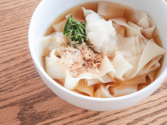 【冷凍】レンジアップできる!巾広きしめん