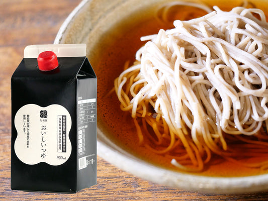 添加物不使用 おいしいつゆ  900ml