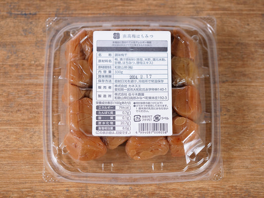 南高梅はちみつ 330g
