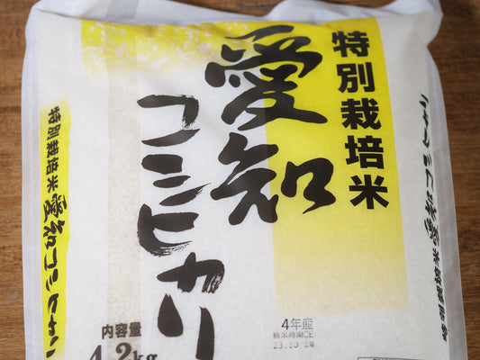特別栽培米 愛知県産コシヒカリ 白米