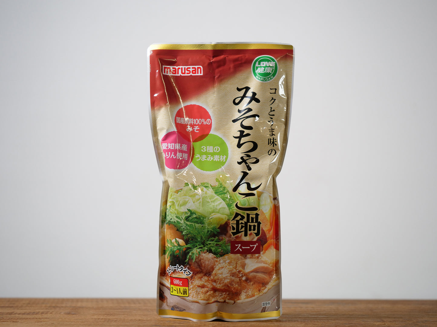 コクとうま味のみそちゃんこ鍋スープ