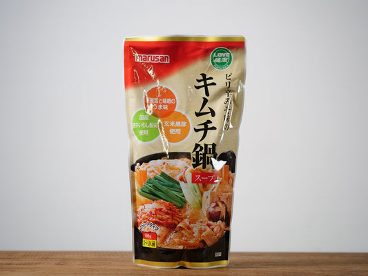 ピリ辛みそ味のキムチ鍋スープ