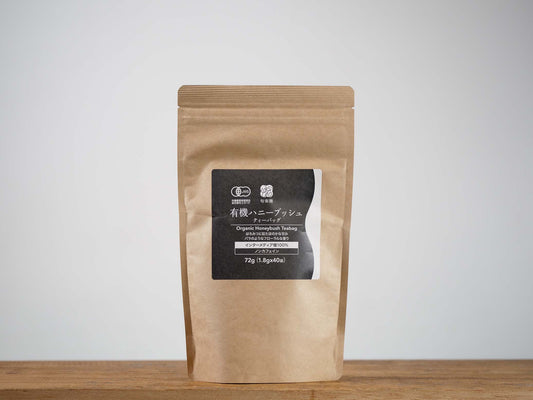 旬楽膳 有機ハニーブッシュ ティーバッグ (1.8g×40P)