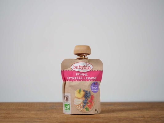 ベビービオ babybio ベビースムージー アップル・ストロベリー・ブルーベリー