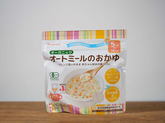 オーガニックオートミールのおかゆ