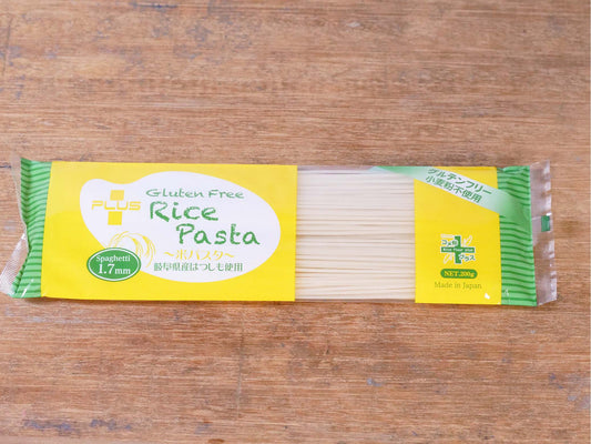 PLUS グルテンフリーライスパスタ スパゲッティ1.7mm