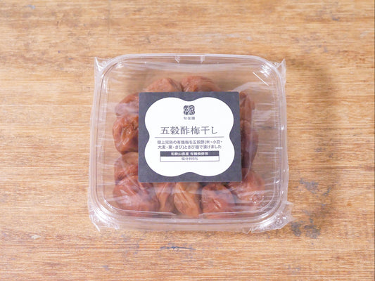 旬楽膳 五穀酢仕立て梅干し漬 350g