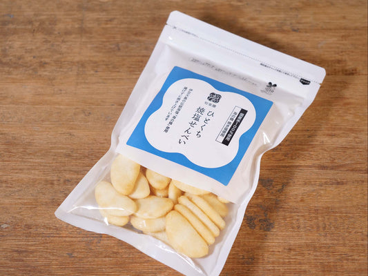 旬楽膳 ひとくち焼塩せんべい