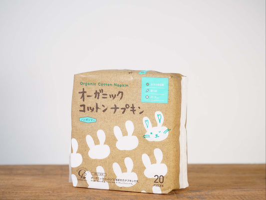 コットン・ラボ オーガニックコットンナプキン 羽つき