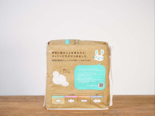 コットン・ラボ オーガニックコットンナプキン 羽つき