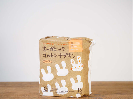 コットン・ラボ オーガニックコットンナプキン25.5cm羽なし