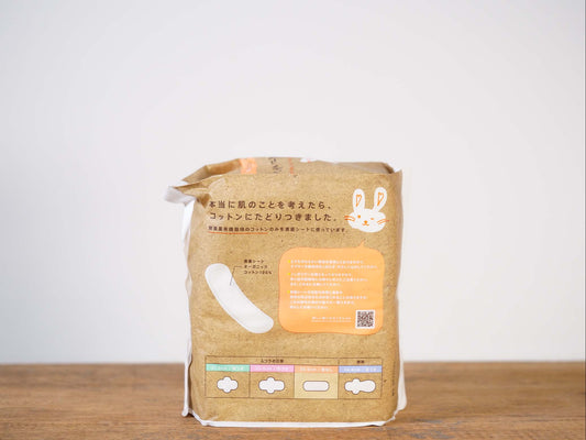 コットン・ラボ オーガニックコットンナプキン25.5cm羽なし