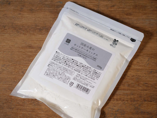 旬楽膳 【砂糖不使用】 国産小麦のホットケーキミックス