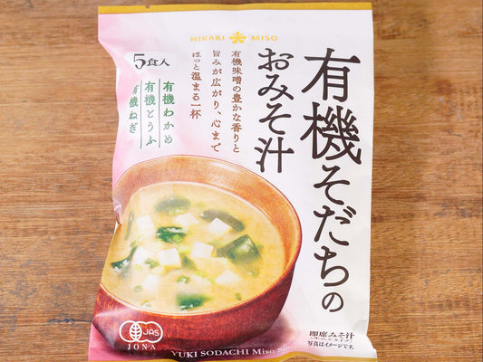 ひかり味噌 有機そだちのおみそ汁