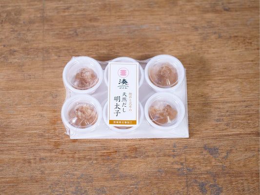 【冷凍】湊水産 鰹節と昆布の天然だし明太子(バラコ、5g×6)