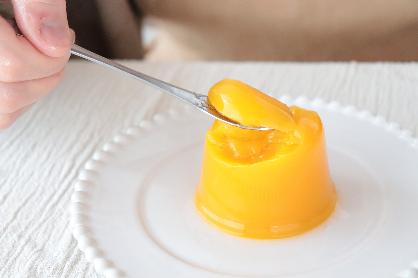 山梨県産白桃寒天ゼリー&アルフォンソマンゴーゼリー 6個セット