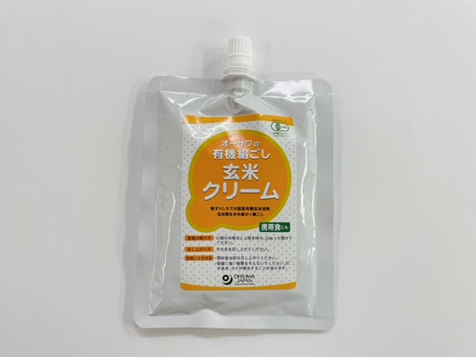 有機絹ごし玄米クリーム オーサワ