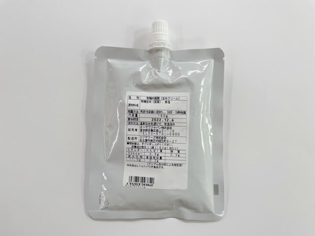 有機絹ごし玄米クリーム オーサワ