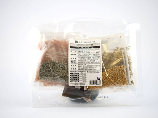 混ぜるだけ!自分で作るふりかけ 裏面