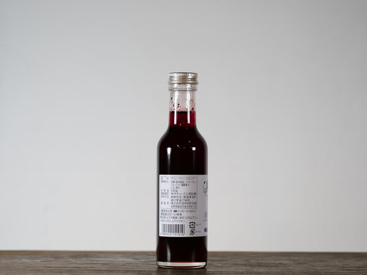 かき氷 ブルーベリーシロップ