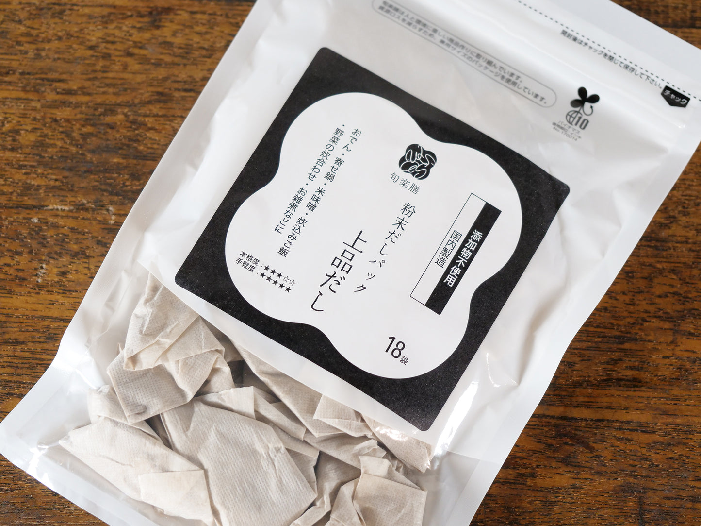 粉末だしパック 上品だし 18P