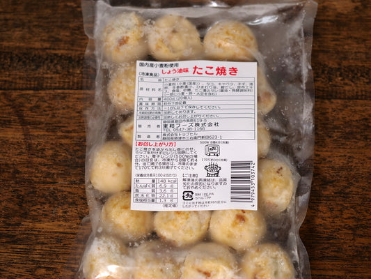 【冷凍】しょうゆ味 たこ焼き