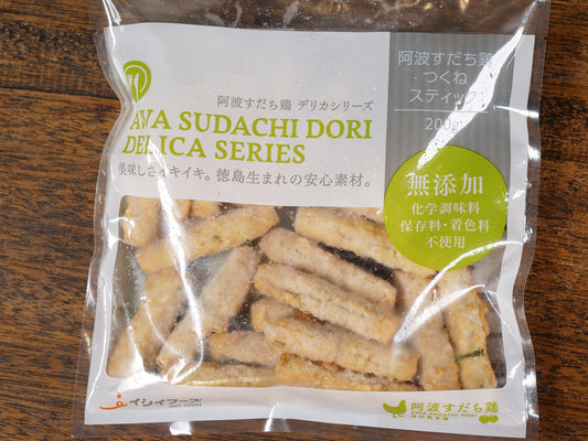 【冷凍】すだち鶏つくねスティック