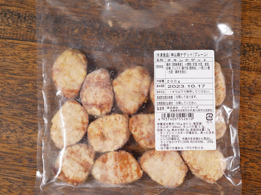 【冷凍】イシイフーズ 神山鶏ナゲットプレーン