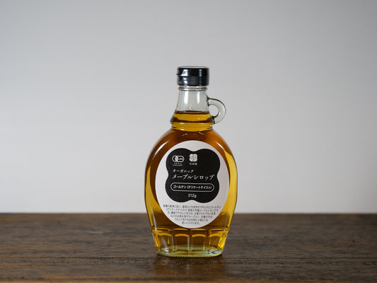 オーガニックメープルシロップ ゴールデン(デリケートテイスト)