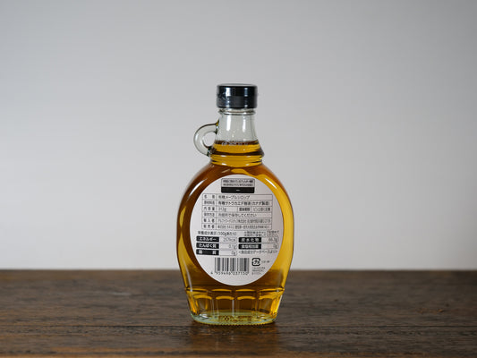オーガニックメープルシロップ ゴールデン(デリケートテイスト)