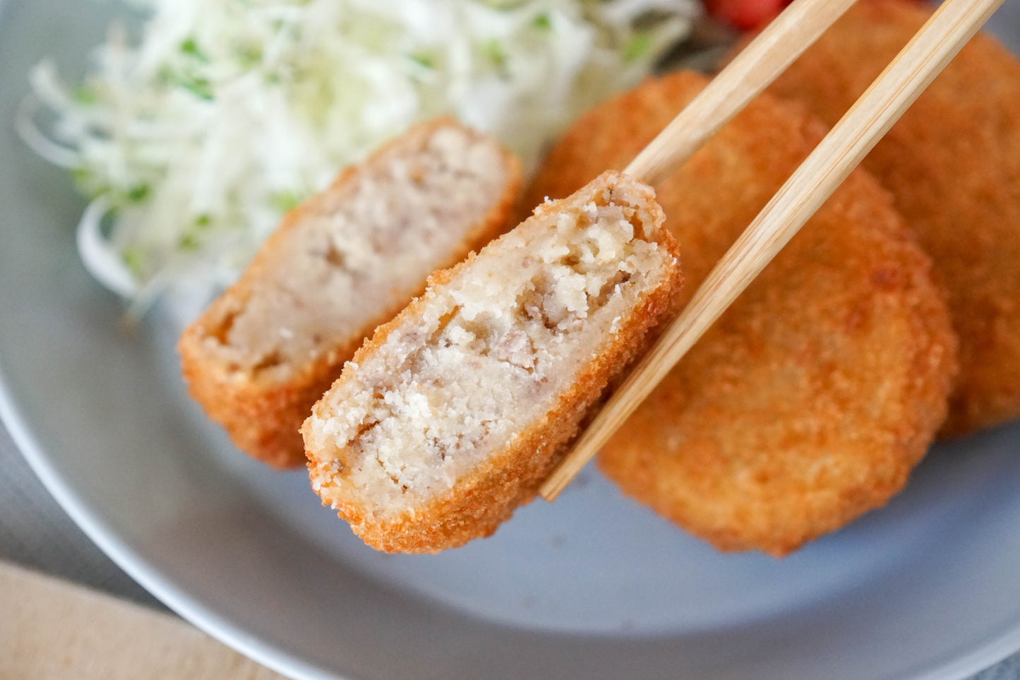 【冷凍】黒毛和牛コロッケ（油調済）