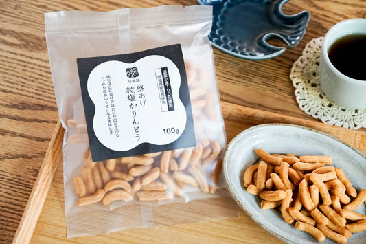 旬楽膳 堅あげ粒塩かりんとう