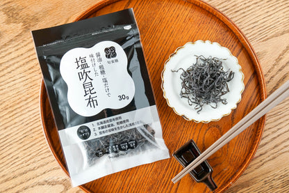 旬楽膳 塩吹昆布（塩昆布） 30g