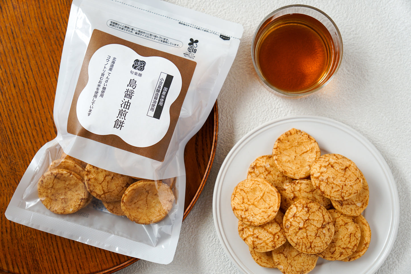 旬楽膳 島醤油煎餅