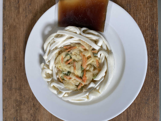 【冷凍】旬楽膳 国産小麦で作ったうどん（かきあげ・つゆ付き）