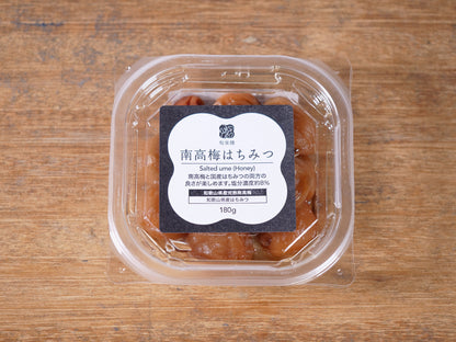 南高梅はちみつ 180g