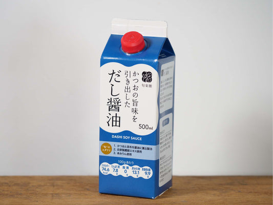旬楽膳 だし入り醤油 500ml