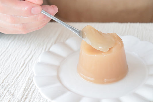 旬楽膳 山梨県産白桃寒天ゼリー