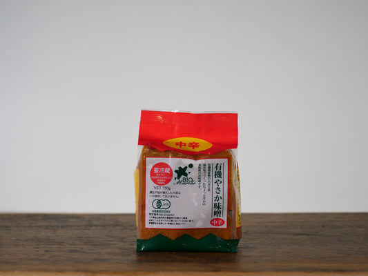 有機やさか味噌(中辛)【冷蔵】